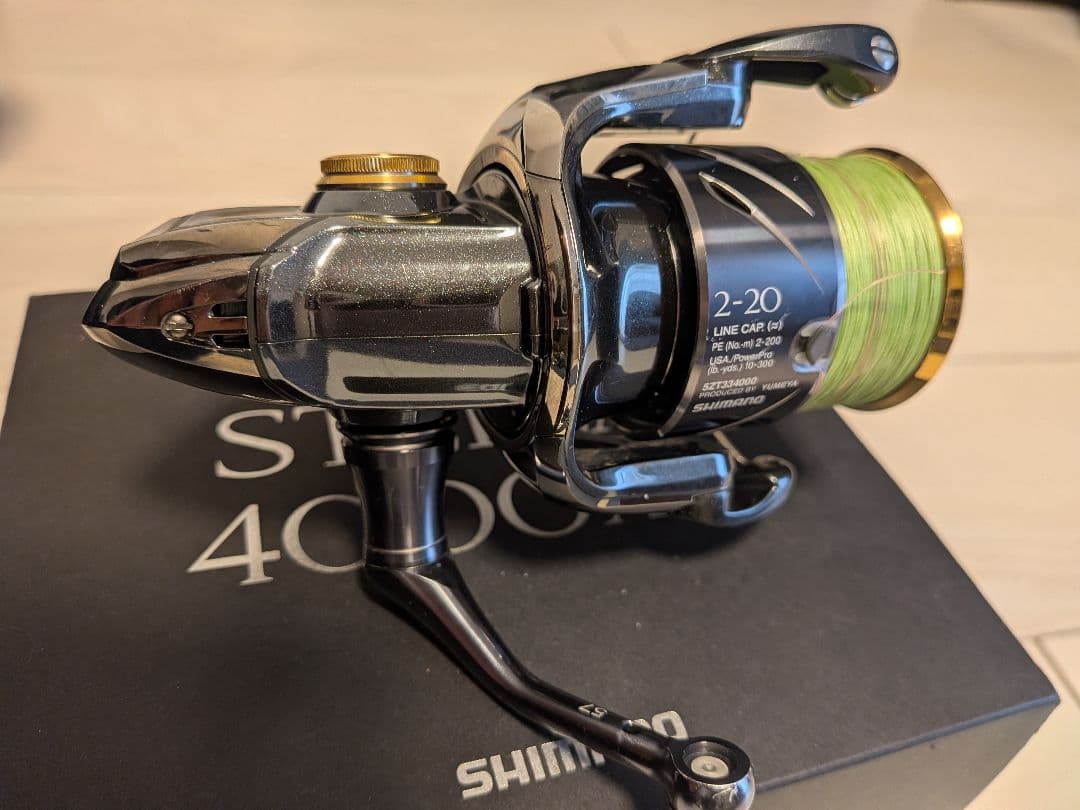 美品 14ステラ 4000XG スピニングリール