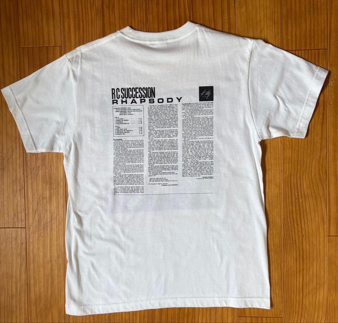 Yo99様　RCサクセション 「ラプソディー」Tシャツ（2018年ver.）