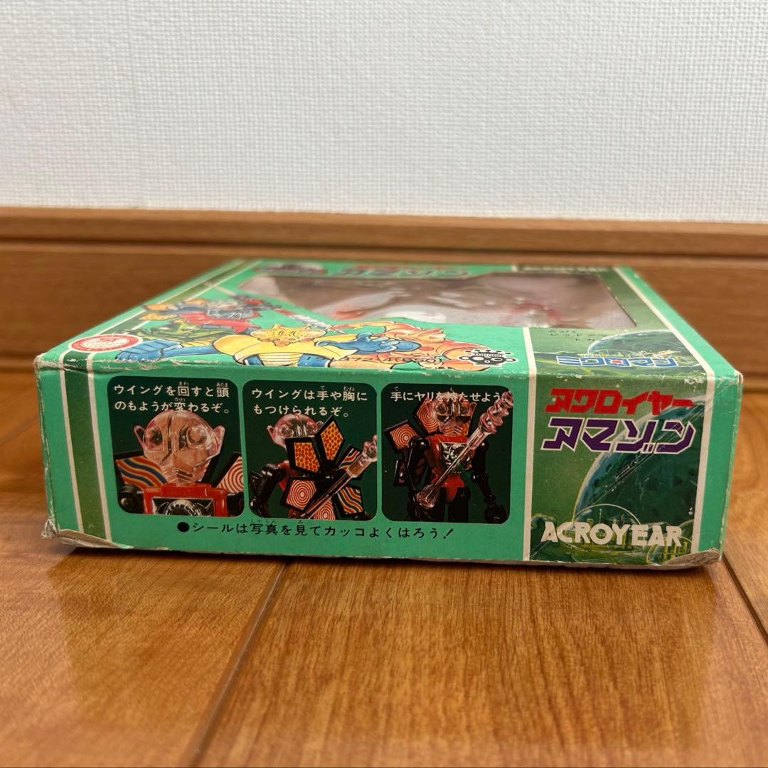 レア 当時物 タカラミクロマンアクロイヤーアマゾン A362武器付 土台なし昭和