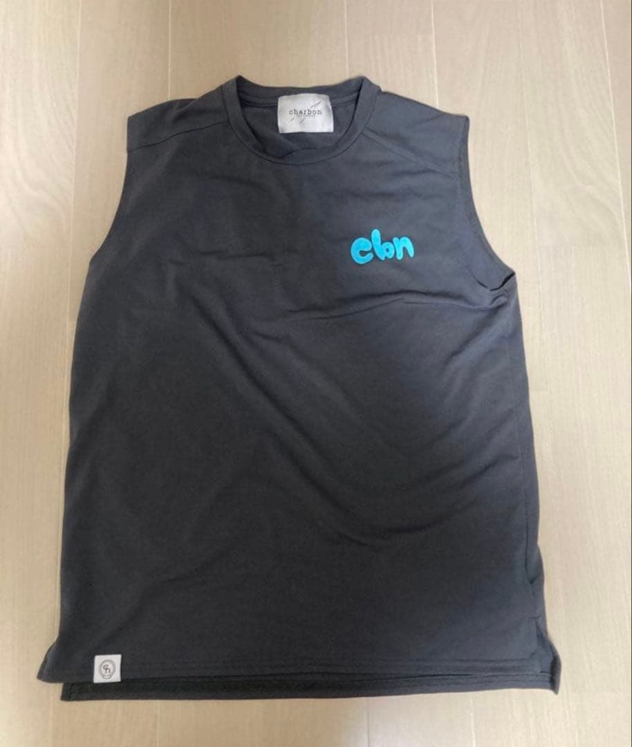 charbon シャルボンドライ スムース ノースリーブTシャツ XL