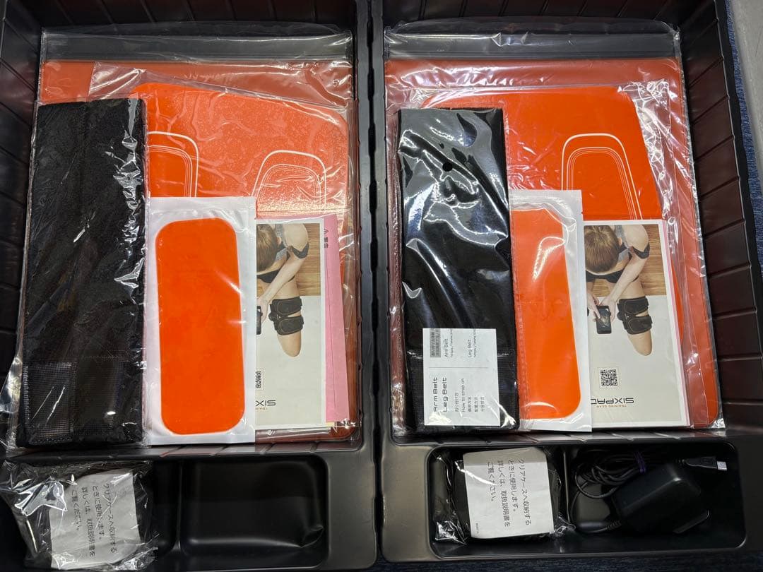 【極上美品】SIXPAD レッグベルト 2個セット シックスパッド