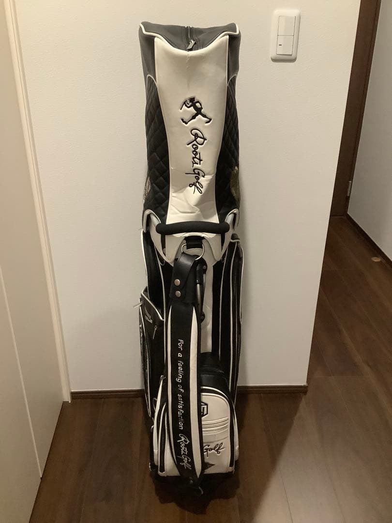 Roots Golf ルーツゴルフ　キャディバッグ ver4 ブラック