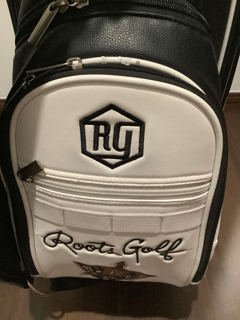 Roots Golf ルーツゴルフ　キャディバッグ ver4 ブラック