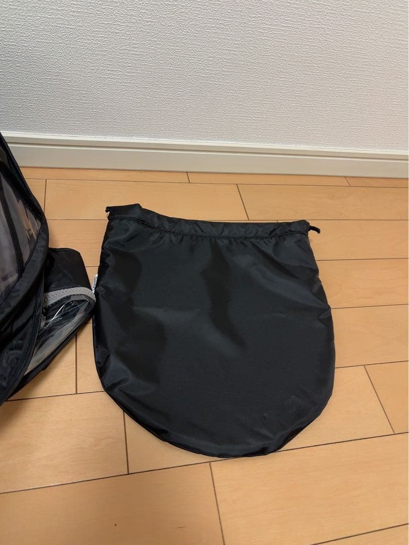 Panasonic Gyutto レインカバー　前用　ブラック