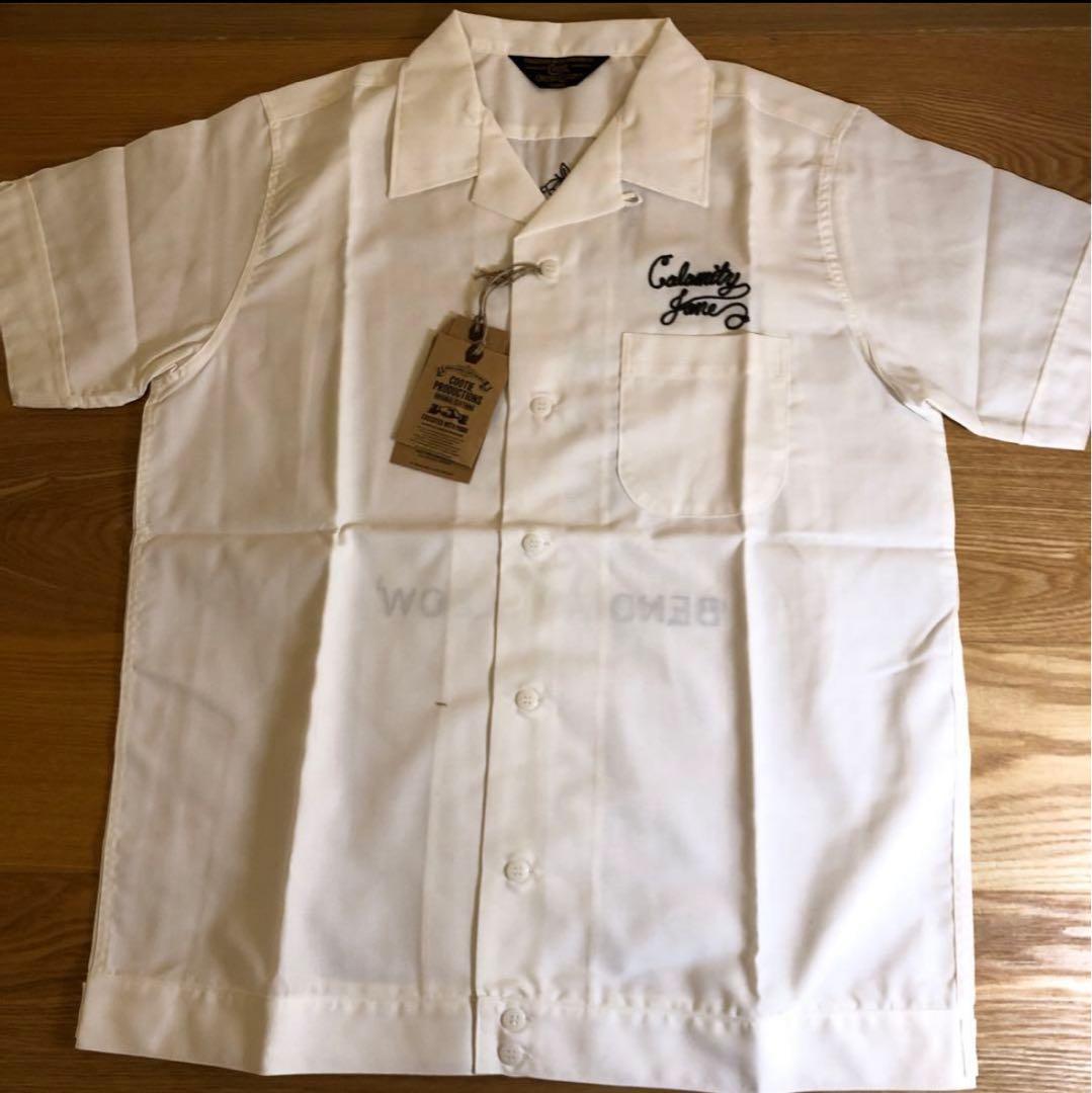 新品未使用タグ付COOTIE半袖ワークシャツＬ