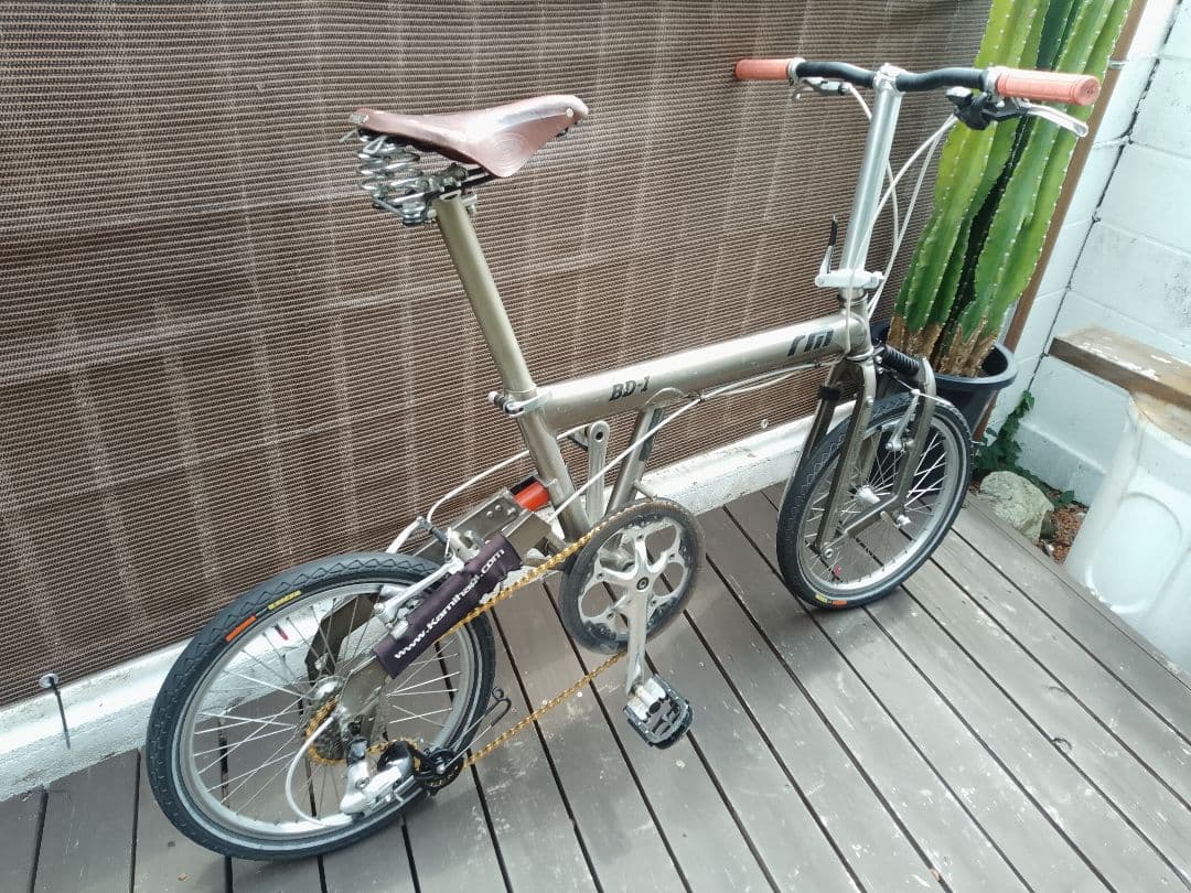 R＆M BD-1 折りたたみ自転車 シルバー