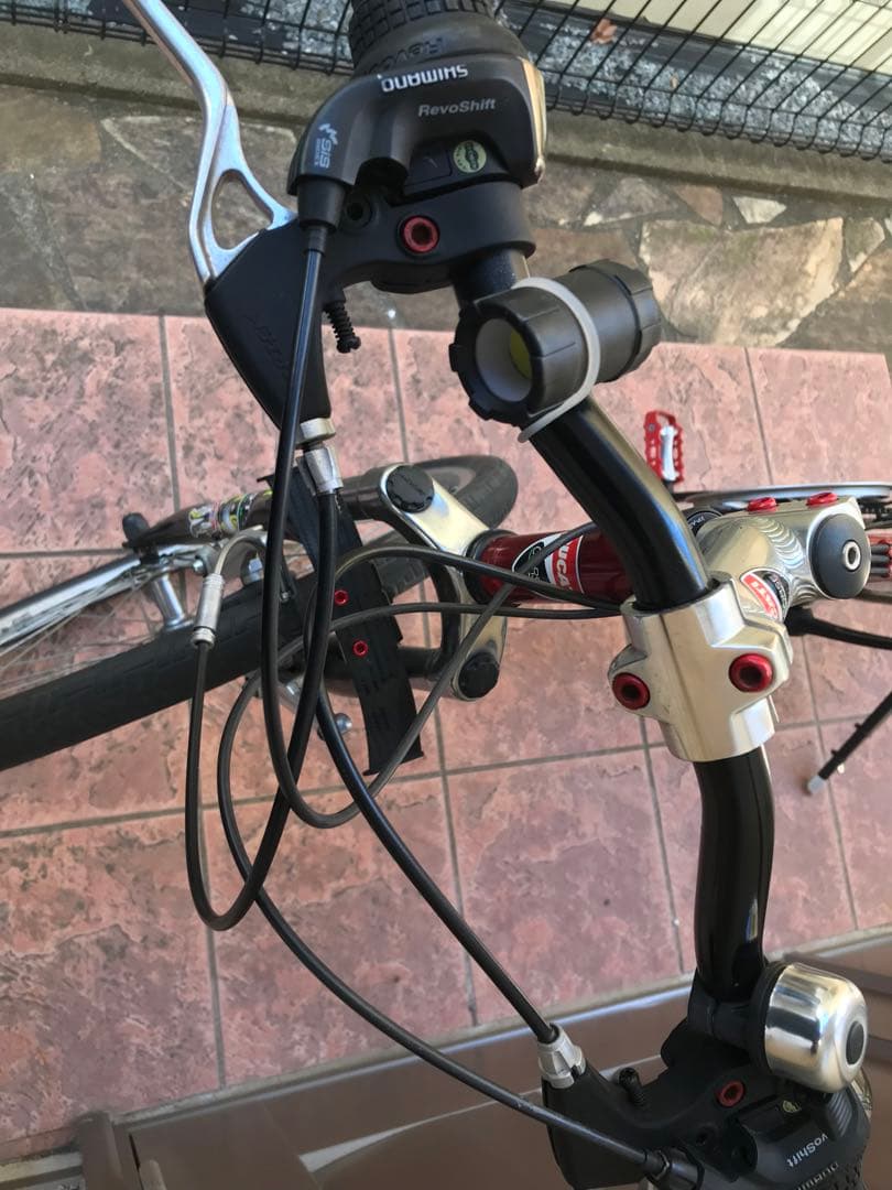 自転車　ドカティバージョン