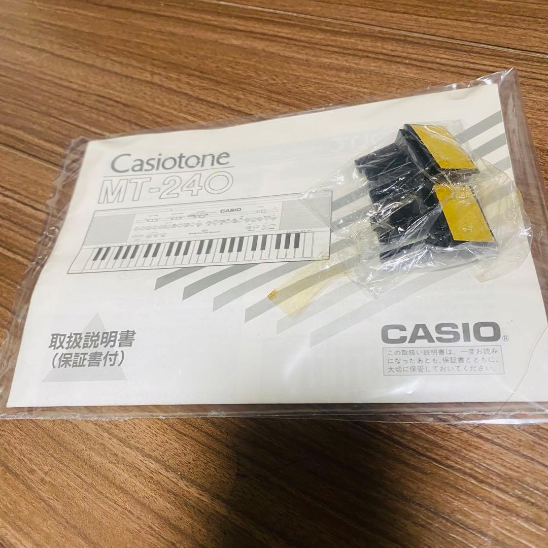 【付属品多】CASIO Casiotone MT-240 MIDIシンセサイザー