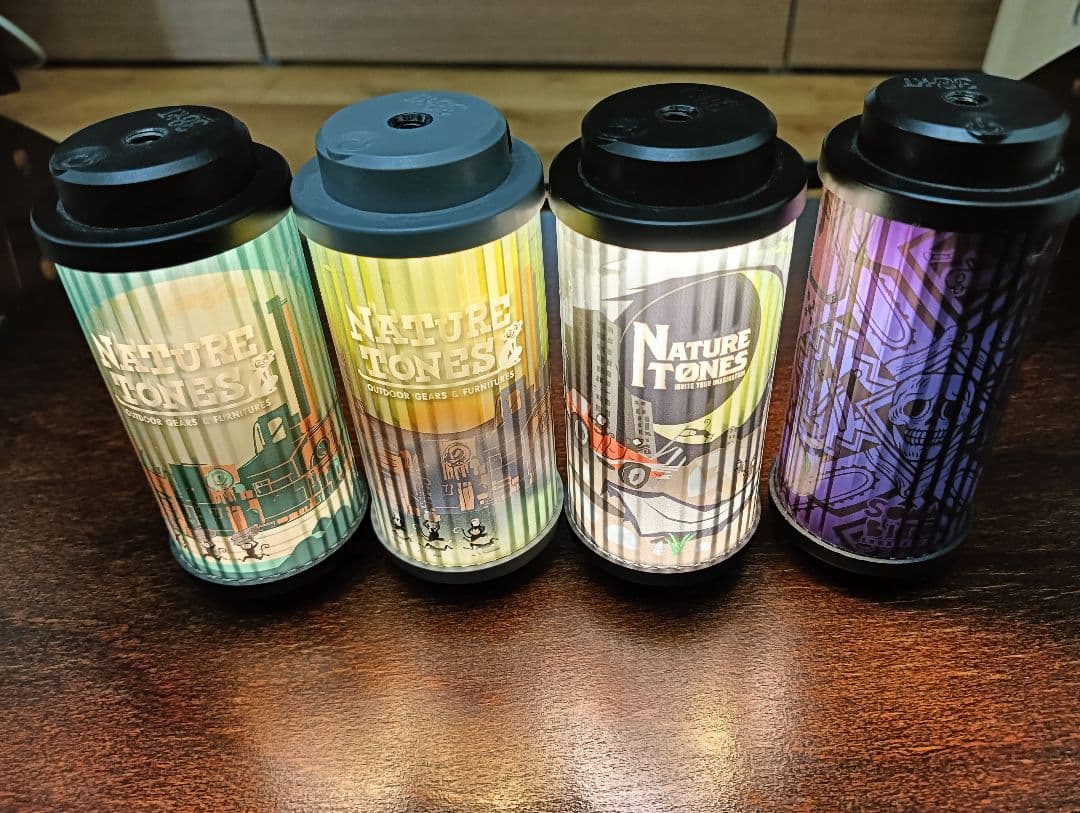 NATURE TONES ランタン 3本セット(おまけ1本)