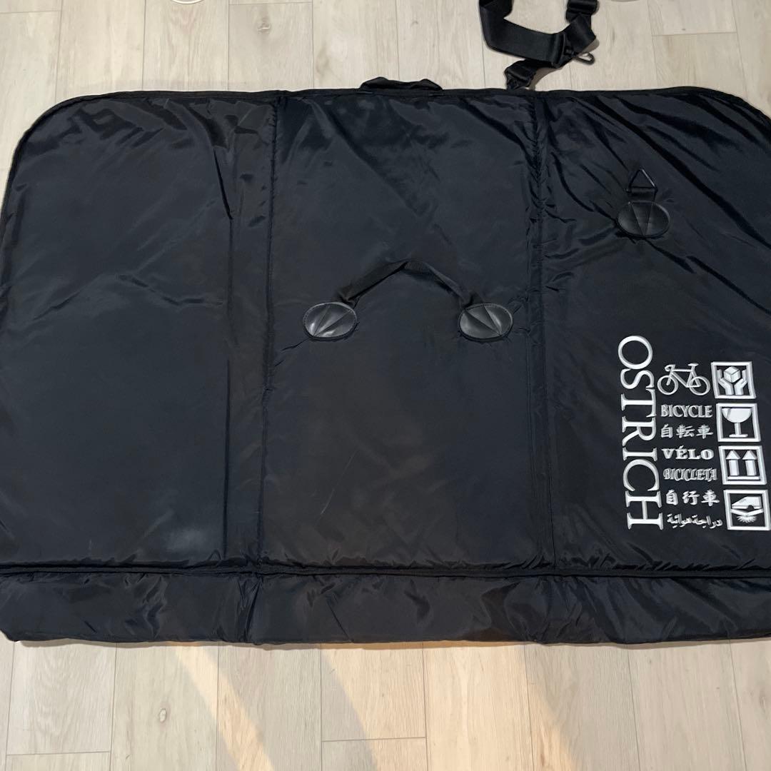 輪行バッグ 輪行袋 オーストリッチ OS-500 ブラック　輪行袋