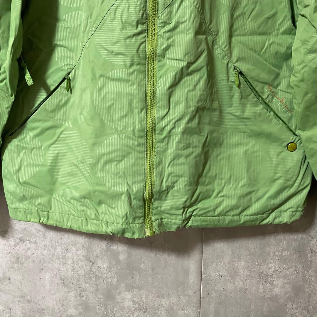 Burtonバートンスキーウェアスノーボードジャケットパーカーフード付緑グリーン