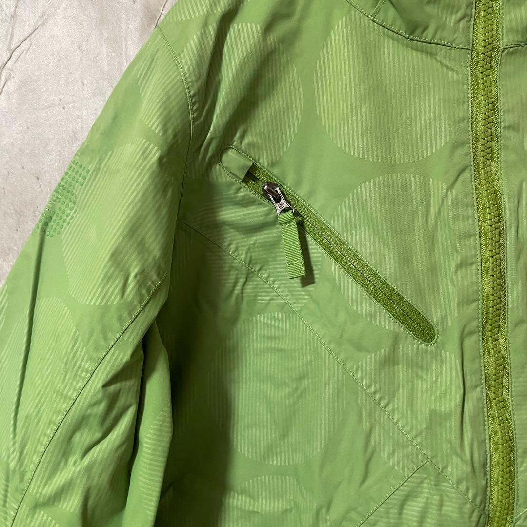 Burtonバートンスキーウェアスノーボードジャケットパーカーフード付緑グリーン