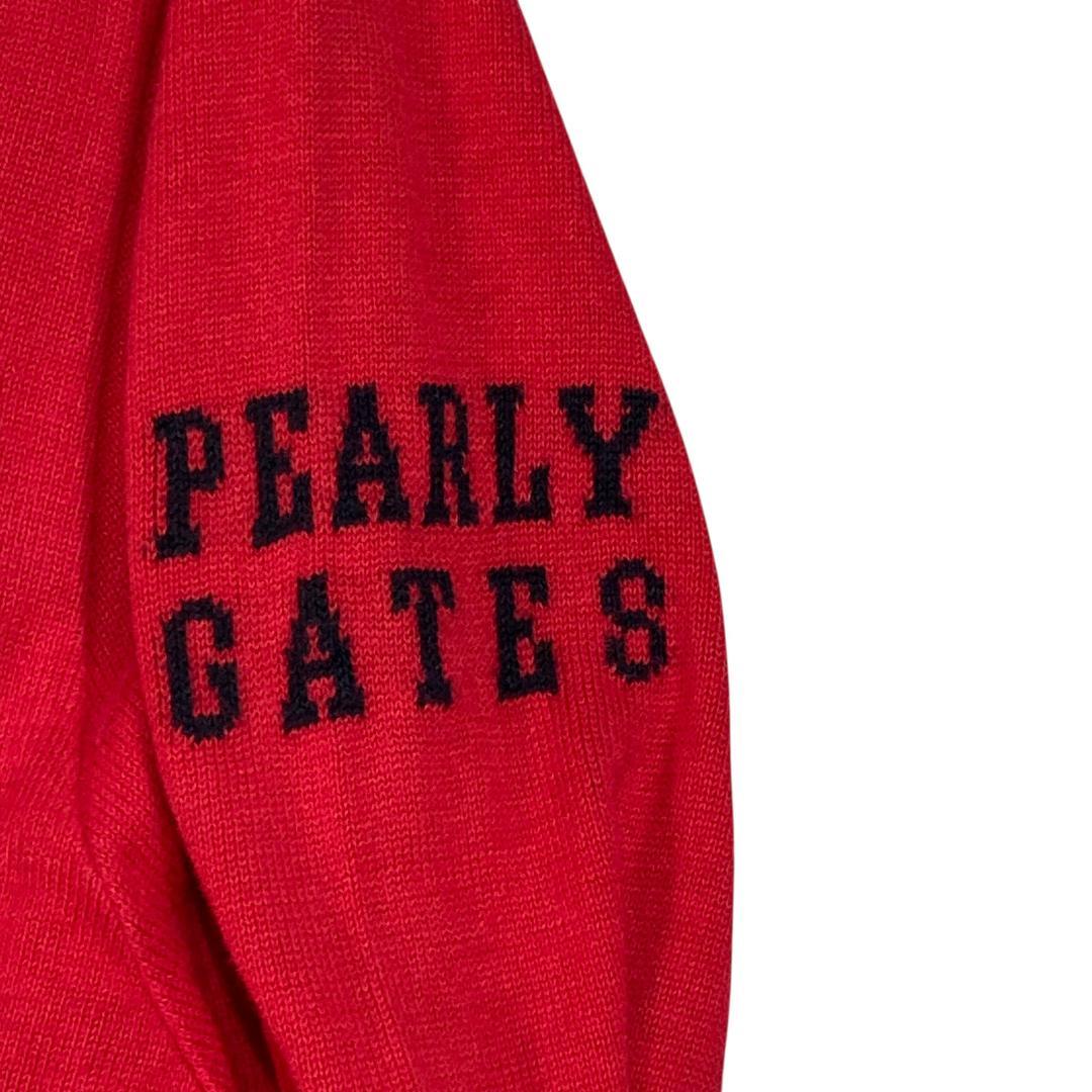 PEARLY GATES パーリーゲイツ Vネック ニット セーター 4 ゴルフ