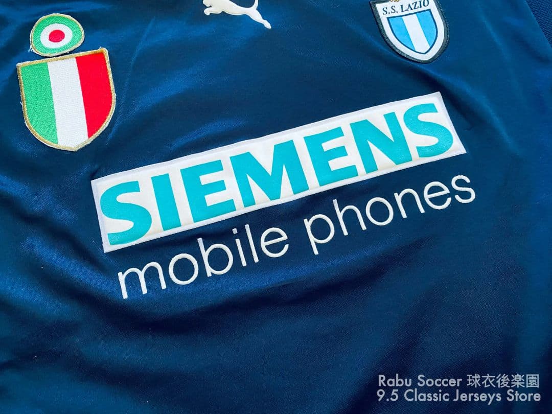ラツィオ 00/01 アウェイ ヨーロッパの ユニフォーム #13 NESTA