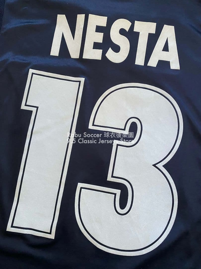 ラツィオ 00/01 アウェイ ヨーロッパの ユニフォーム #13 NESTA