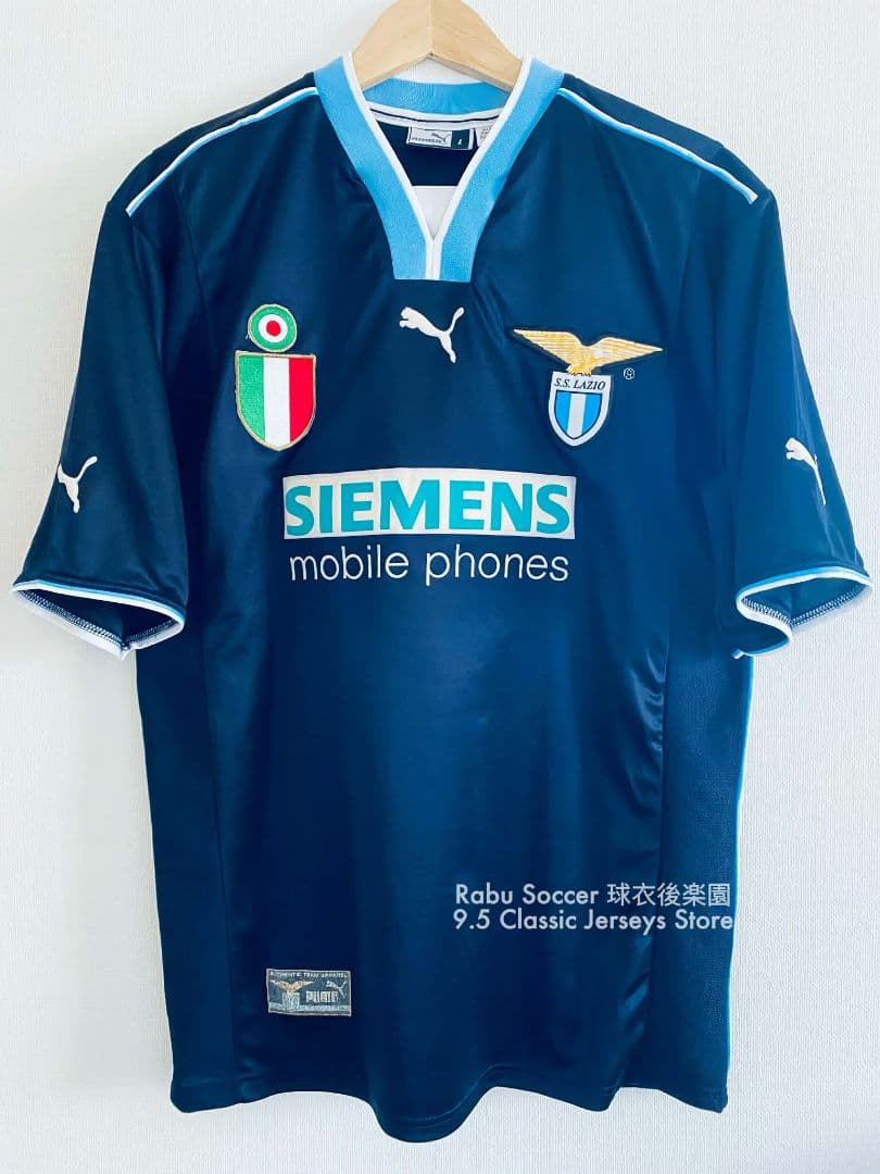 ラツィオ 00/01 アウェイ ヨーロッパの ユニフォーム #13 NESTA