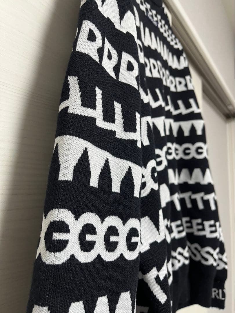 値下げしました！！ PEARLY GATES 文字柄セーター サイズ1