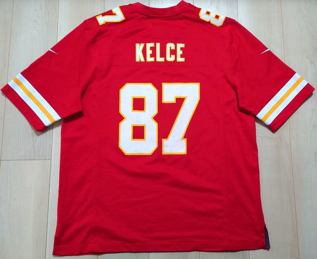 NFL チーフス トラビス・ケルシー NIKE レプリカジャージ【XL】