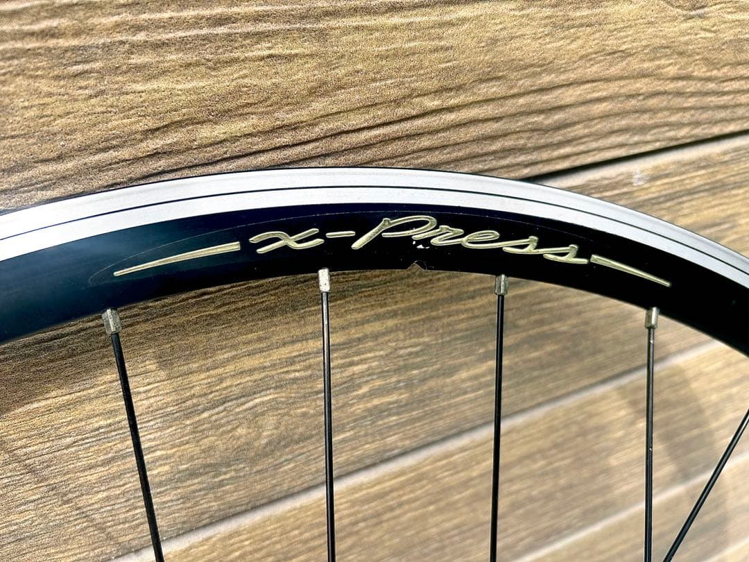 【イタリア製MICHE ミケ】前輪ホイール1.12kg貴重ゴールドHUB
