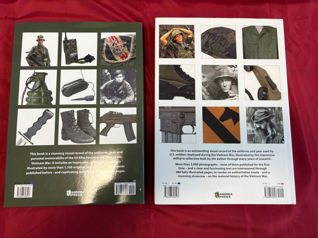 ベトナム戦争　装備　ハードカバー　2冊　洋書