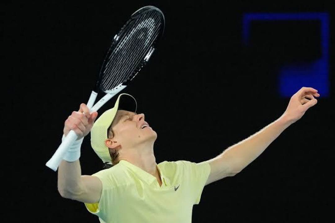 ナイキ　シナー　全豪2025優勝シャツ　アジアLサイズ　フェデラー　ナダル