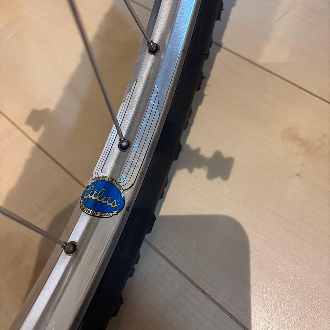 SON ダイナモ　VELOCITY atlas700C 完組 リムブレーキ