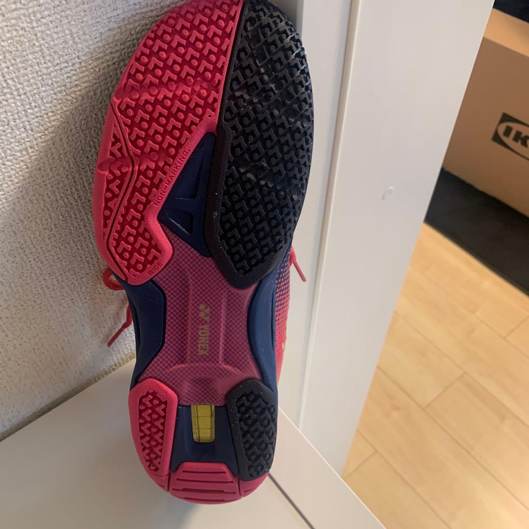 Yonex バドミントンシューズ 26.5cm ネイビー/ピンク