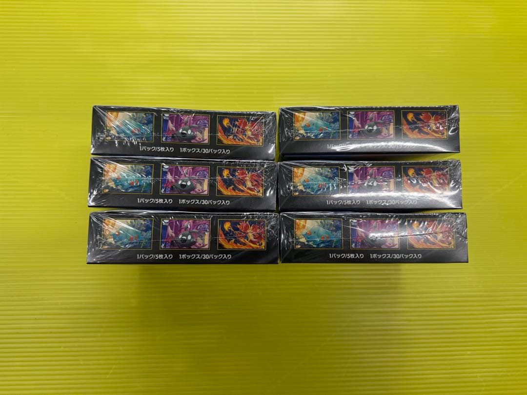 【新品・未開封】ポケモンカード　ニンジャスピナー　シュリンク付き6BOX