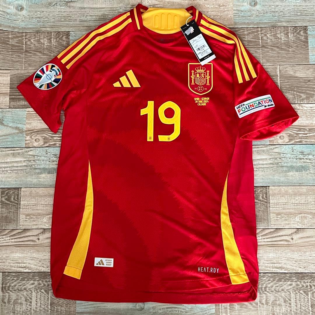 スペイン代表 ヤマル 選手用 正規品ユニフォーム バルセロナ