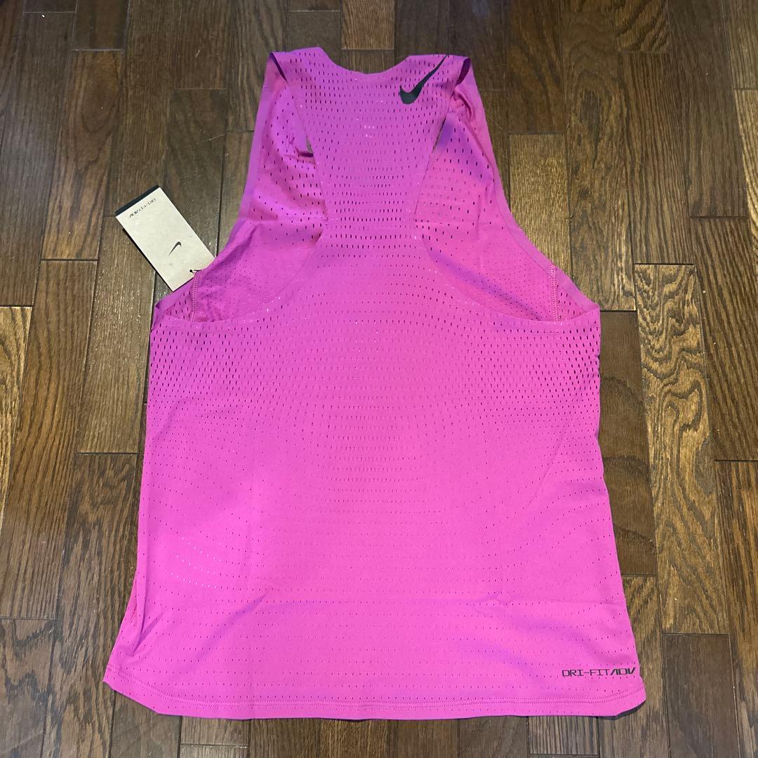 【S】 NIKE ナイキ エアロスイフト シングレット レーシングシャツ