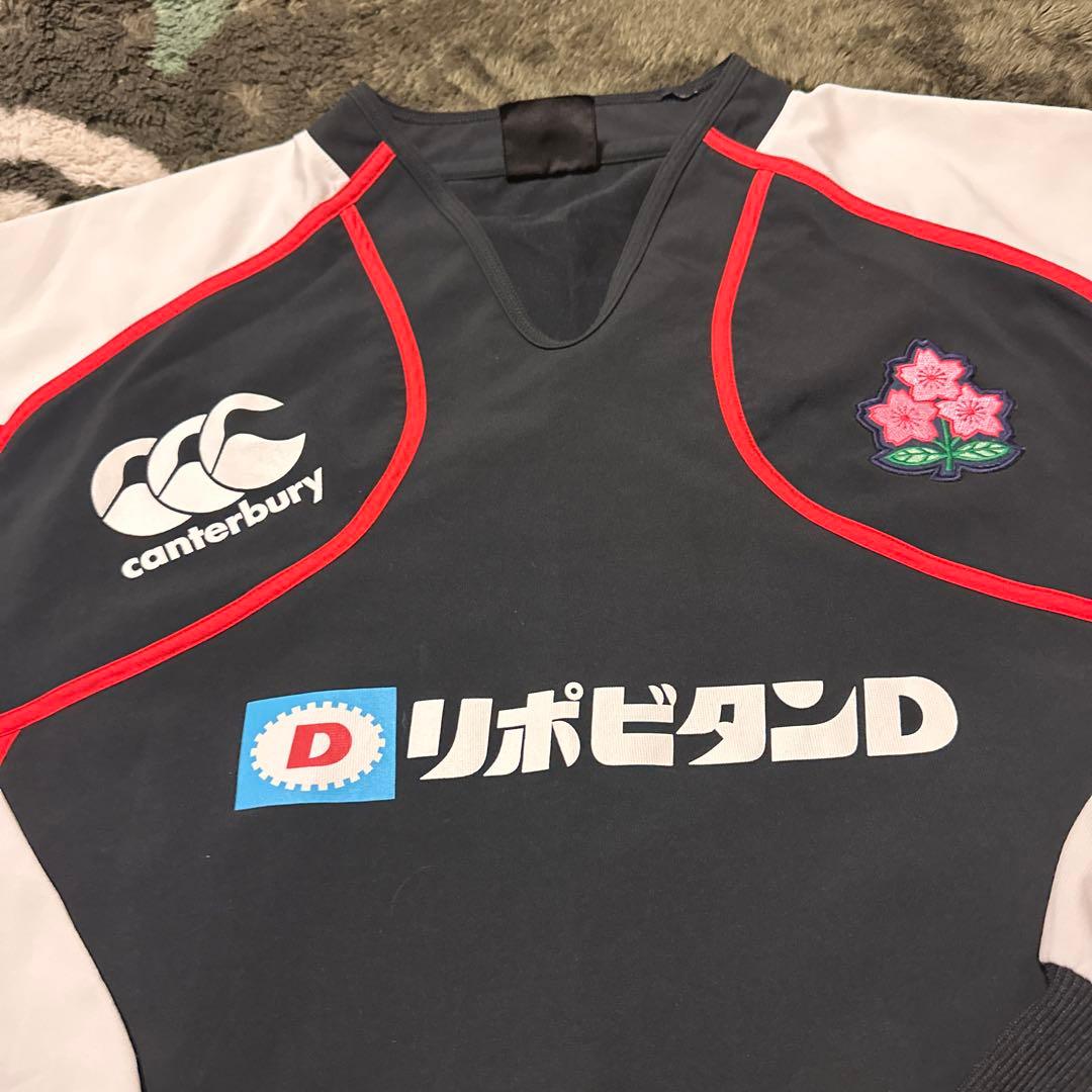 canterbury 本物✨ラグビー日本代表ジャパン トレーニングジャージ2XL