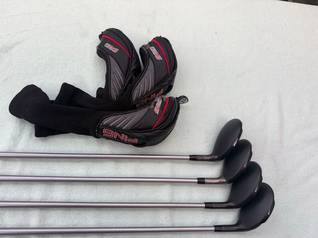 PING ユーティリティG25 20,23,27,31度　4本セットTFC360