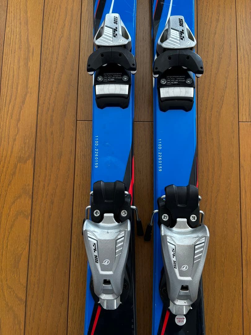 スキーセット110cm 板　靴　ストック　ビンディング付き