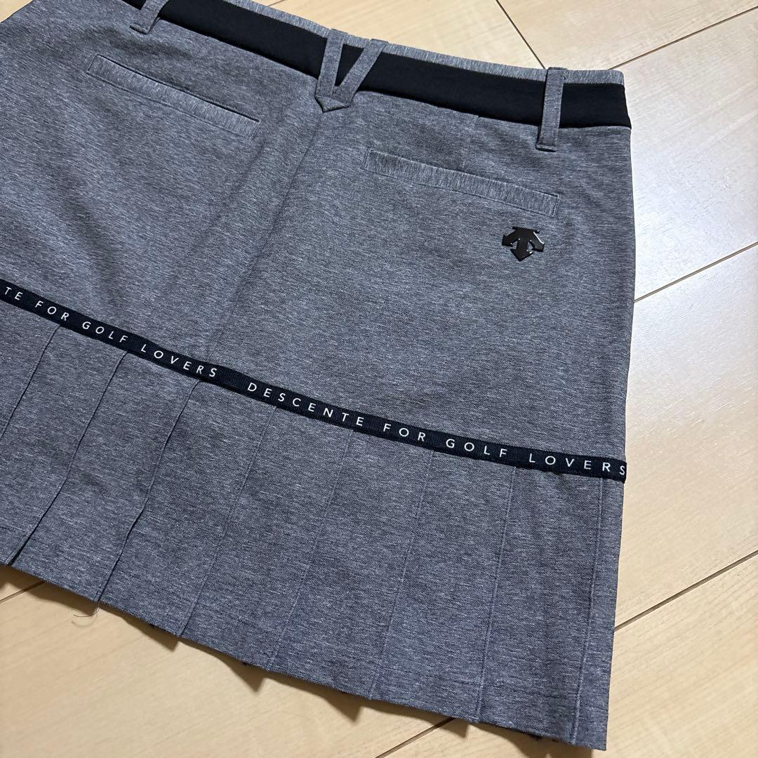 DESCENTE デサント　ゴルフ　ポロシャツ　プリーツスカート　2点セット