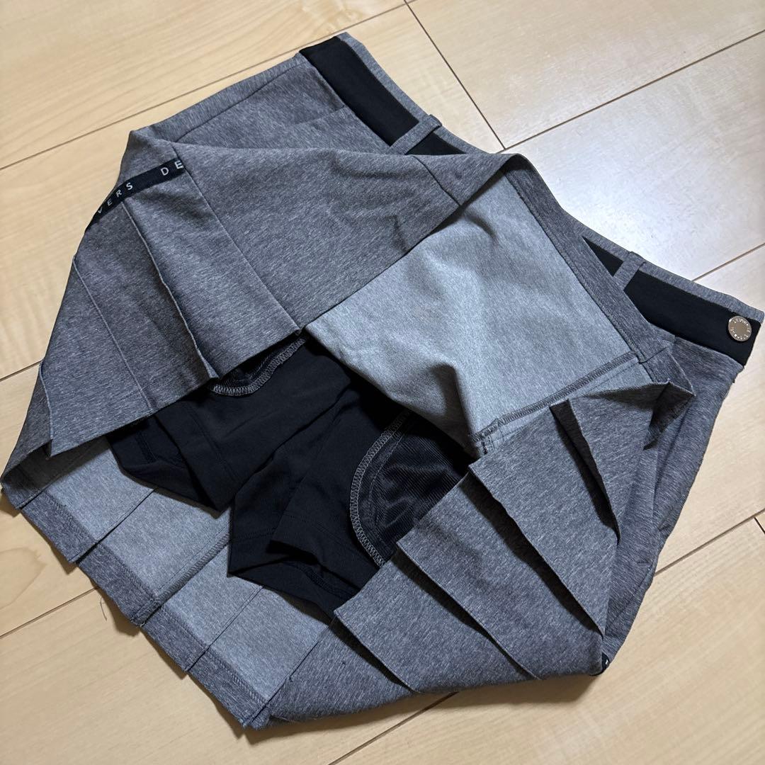 DESCENTE デサント　ゴルフ　ポロシャツ　プリーツスカート　2点セット