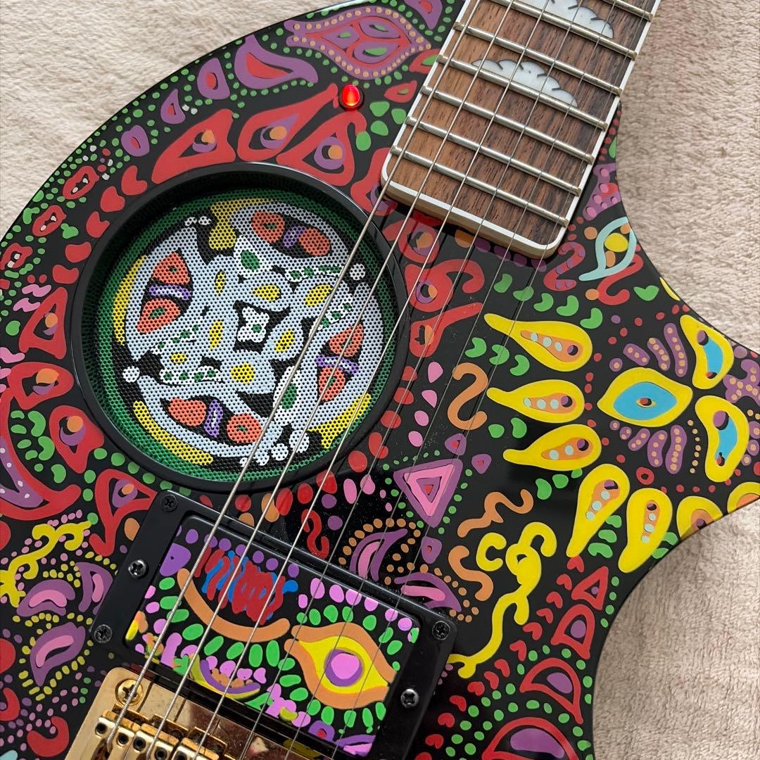 FERNANDES ZO-3 hide サイケ ソフトケース・チューナー付き