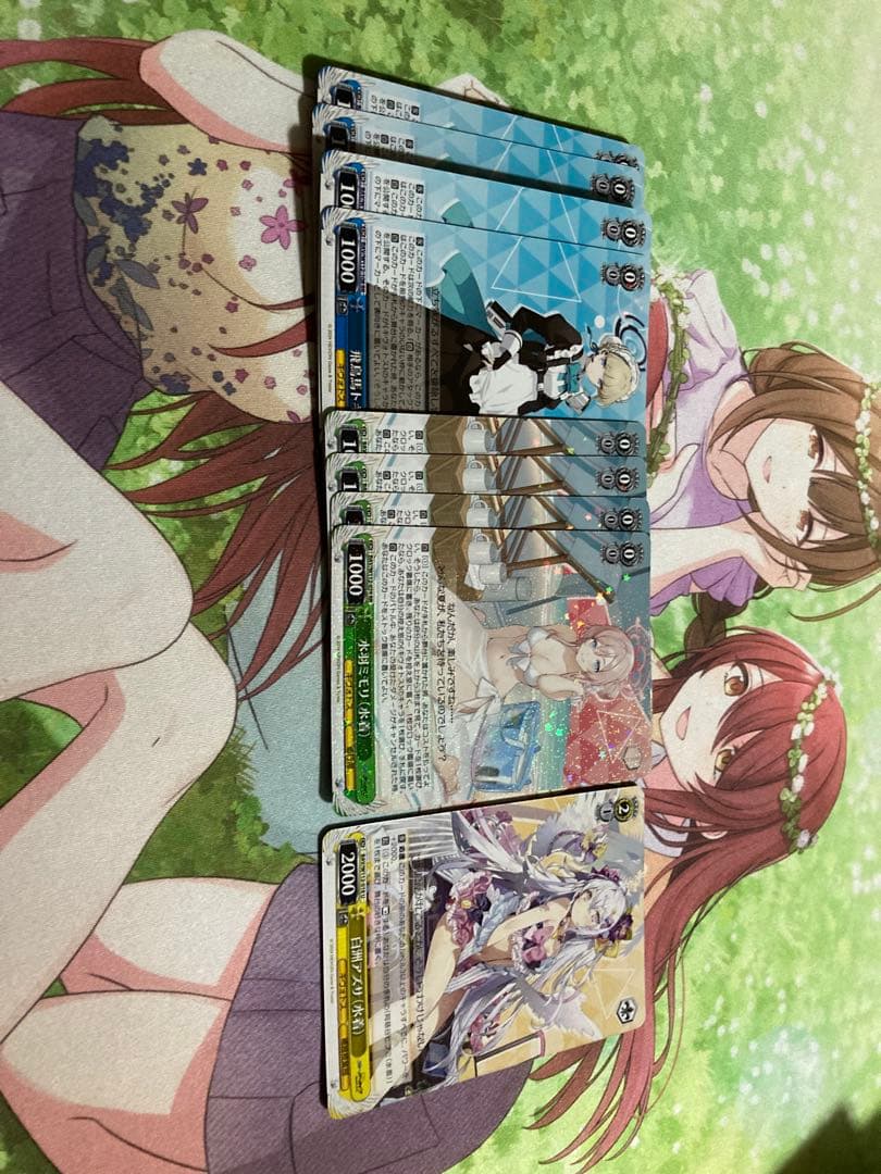 ブルーアーカイブ　8枝デッキ＋パーツ