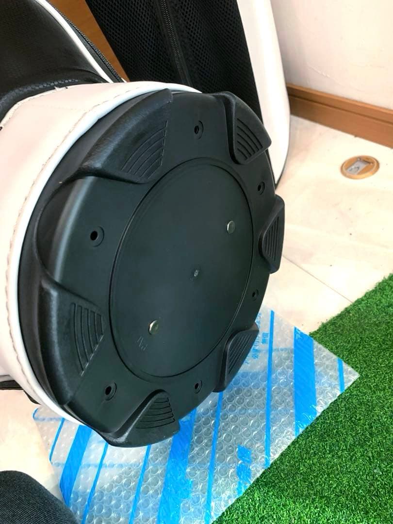 新品未使用　ニューバランス　キャディバッグ　カートバッグ　ブラック　ホワイト