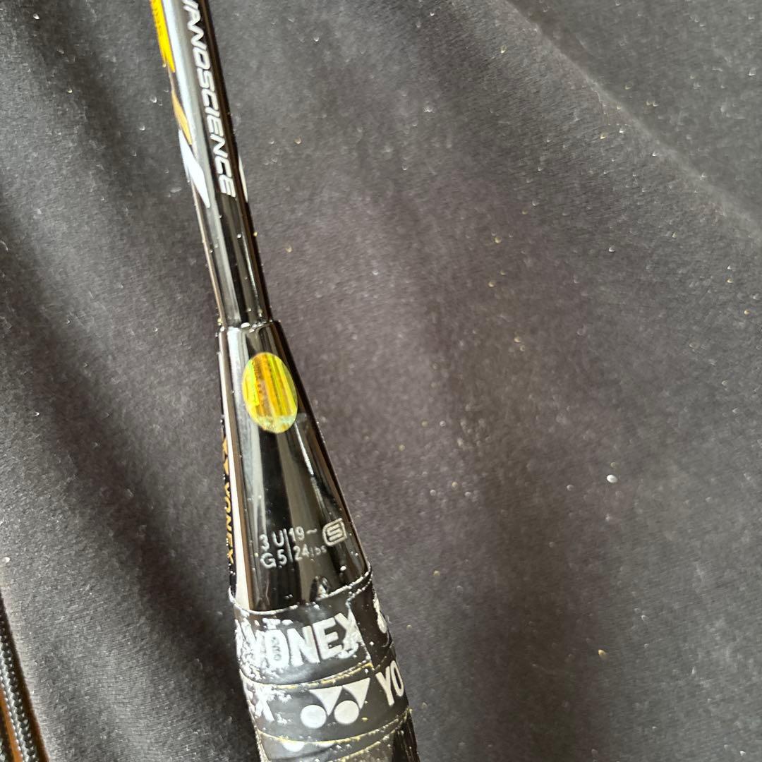 YONEX バドミントンラケット ケース付き３ＵＧ5