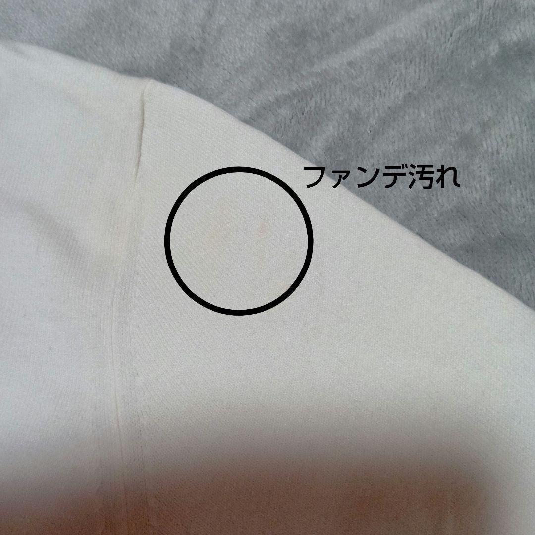 【美品】PEARLY GATES カシミヤタッチコットンハイネックニット 白