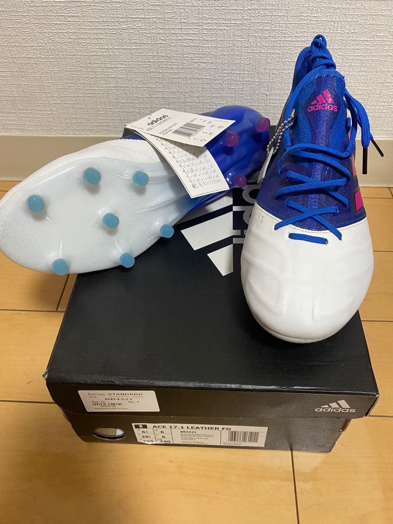 adidas ACE 17.1 LEATHER FG 24.5cm 新品
