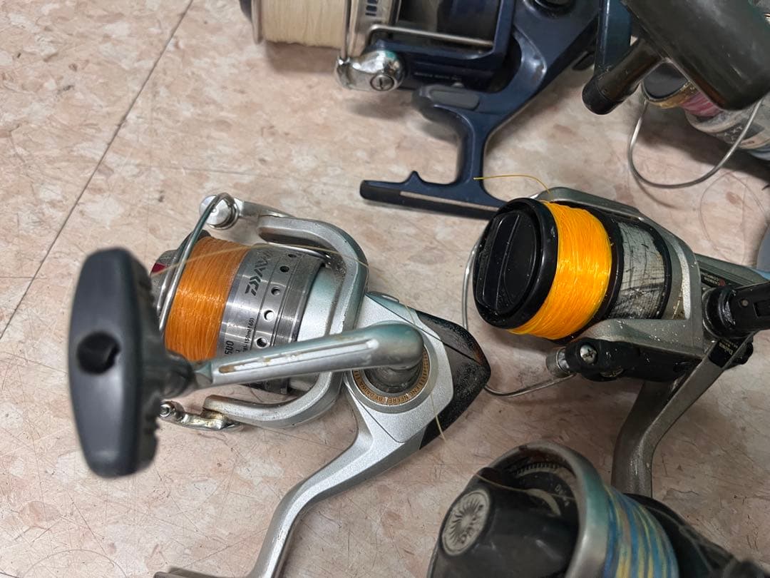 33個ジャンクリール　SHIMANO DAIWA などまとめ売り