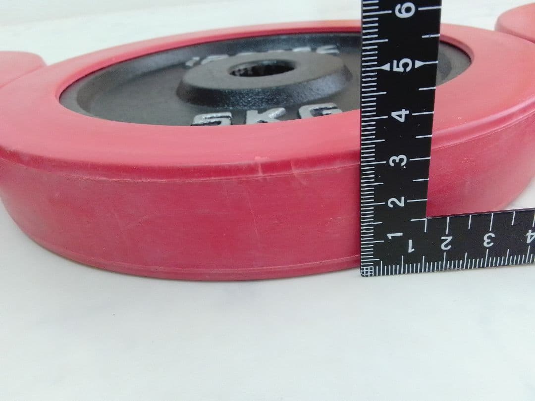 アイロテック iROTEC ラバー ダンベル 5kg×4=20kg 28mm ⑤