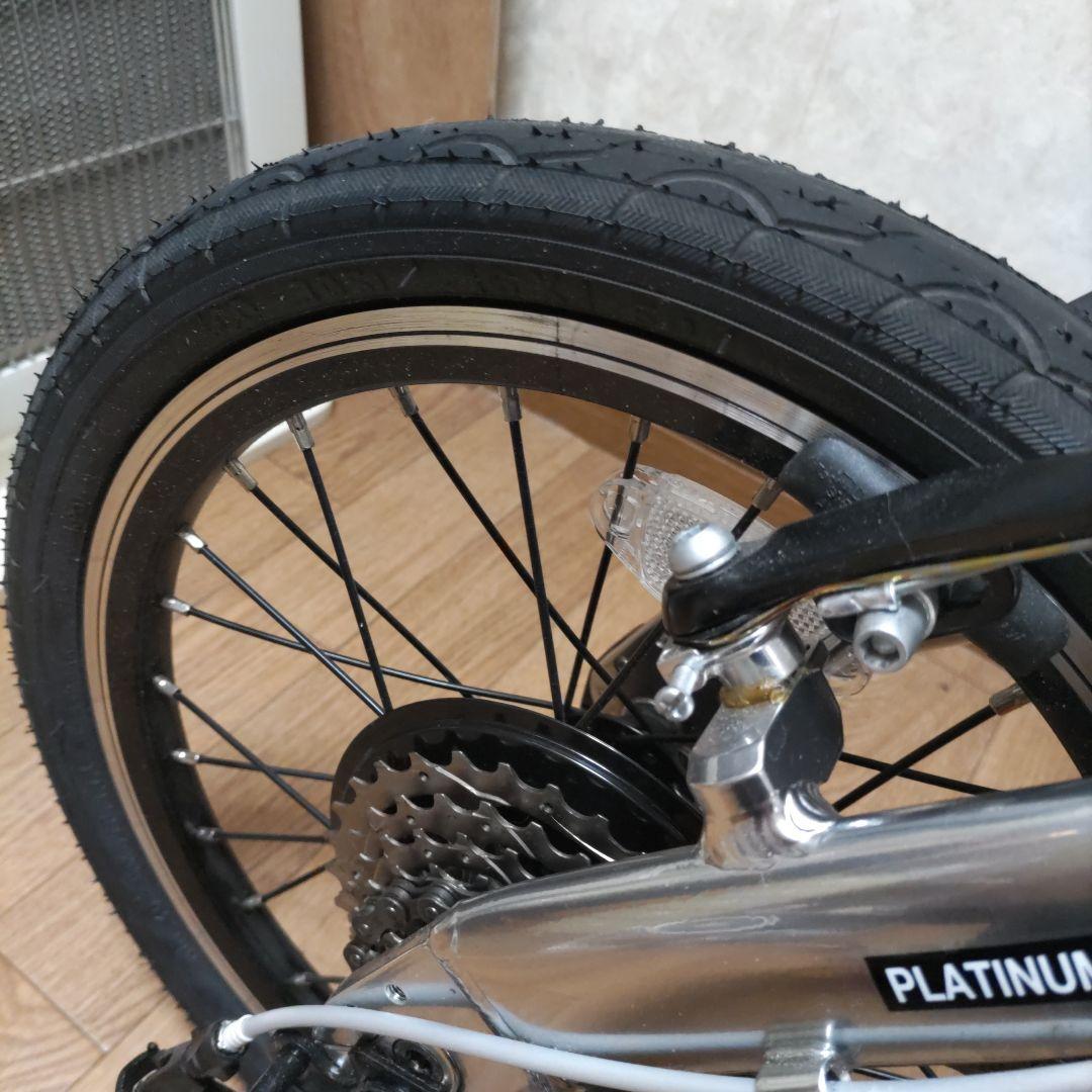 RENAULT 折りたたみ自転車 シルバー