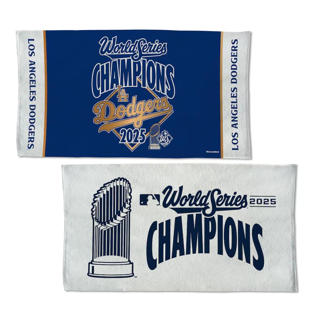 大谷翔平ドジャースWS優勝限定ロッカールーム用両面タオルUS限定販売