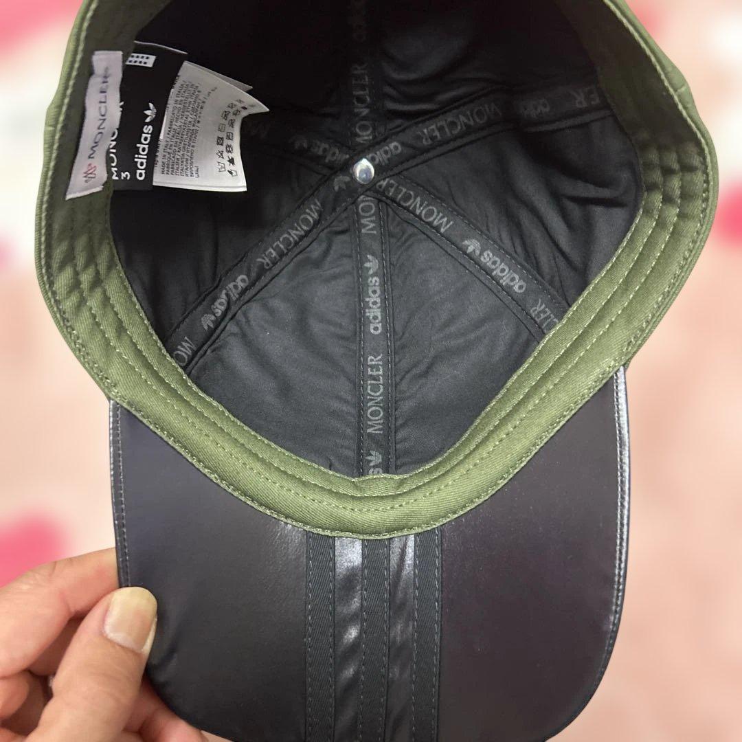 adidas MONCLER キャップ サイズ3 オリーブ