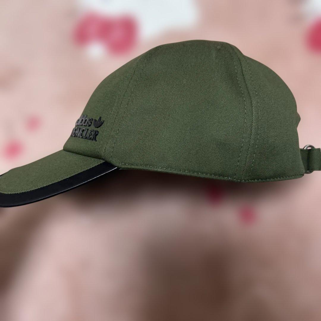 adidas MONCLER キャップ サイズ3 オリーブ