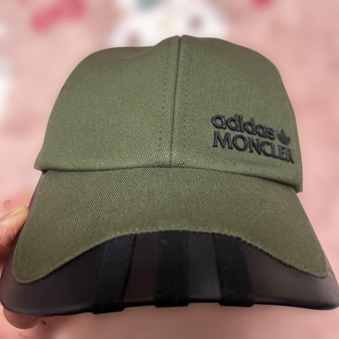 adidas MONCLER キャップ サイズ3 オリーブ