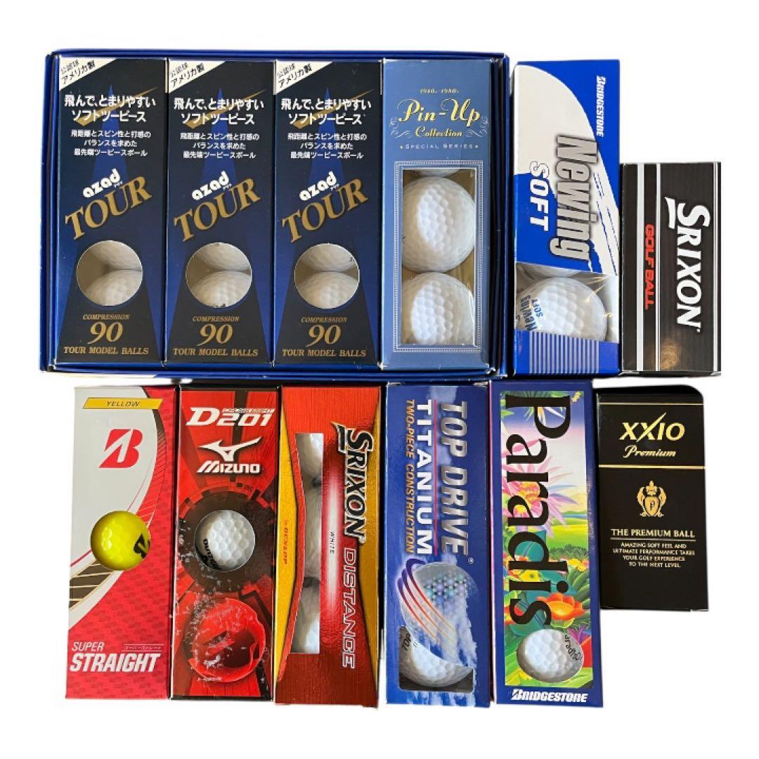 ゴルフボールセット Srixon Mizuno Bridgestoneなど34個