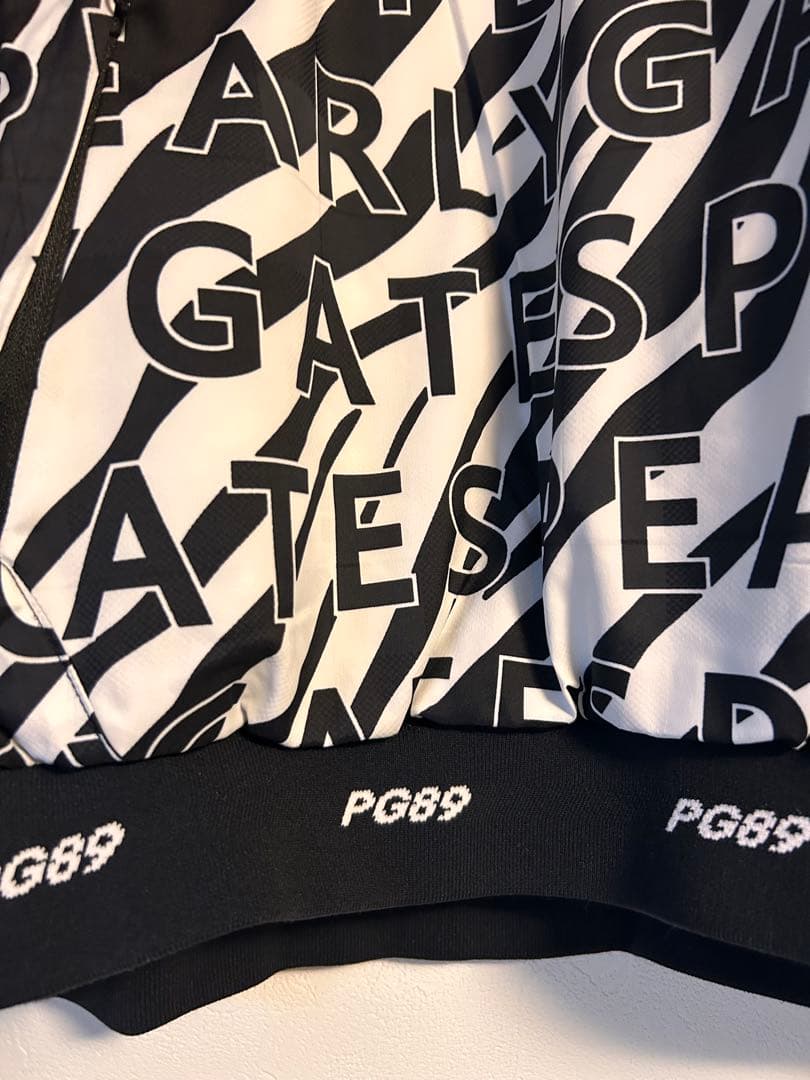希少★PEARLY GATES 総柄ブルゾン　ポケット付き値下げしましま